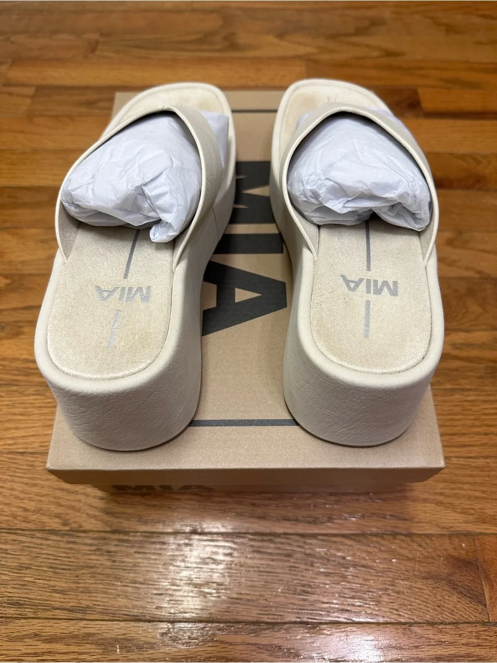MIA Niccola Platform Wedge Flip Flop